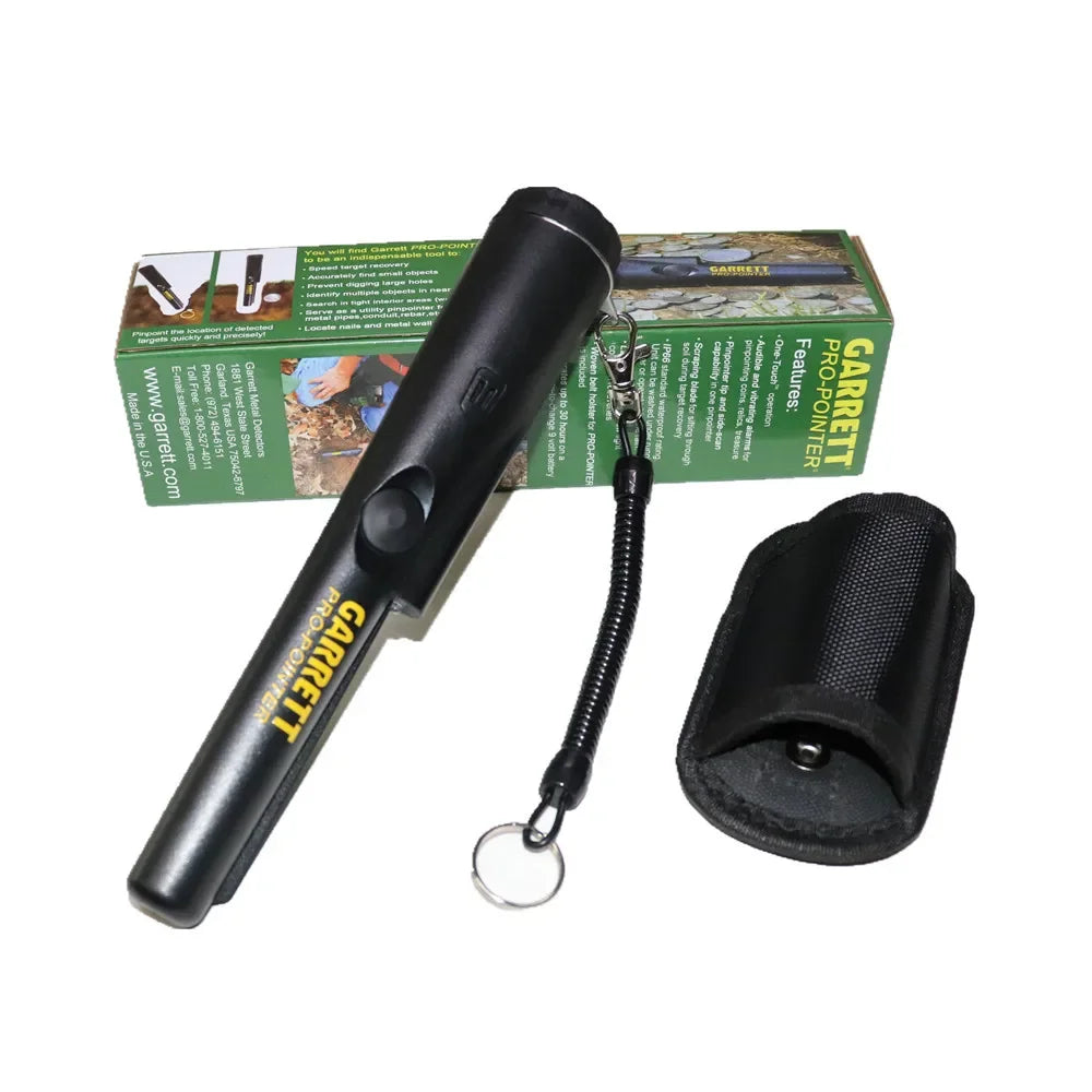   High-Precision Handheld Metal Detector – Waterproof Treasure Hunter   