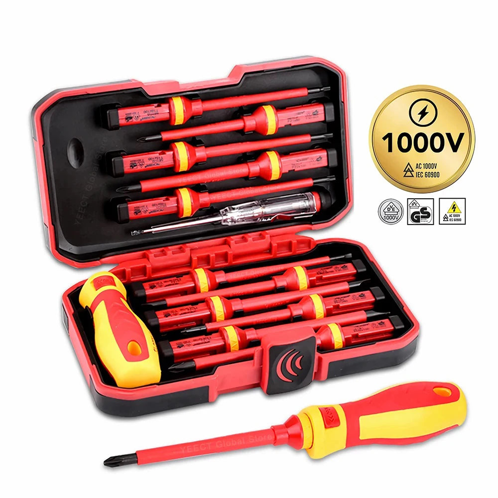   1000V Insulated Screwdriver Set for Electricians   