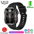   LIGE Smart Watch – Bluetooth Calling, Fitness Tracking, and Waterproof   