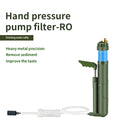   Outdoor Hand Pump RO Outdoor Water Filter   