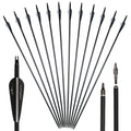   High Precision Carbon Arrows for Hunting and Target Practice   