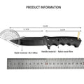   High-Quality Tactical Fixed Blade Knife for Outdoor Adventures   