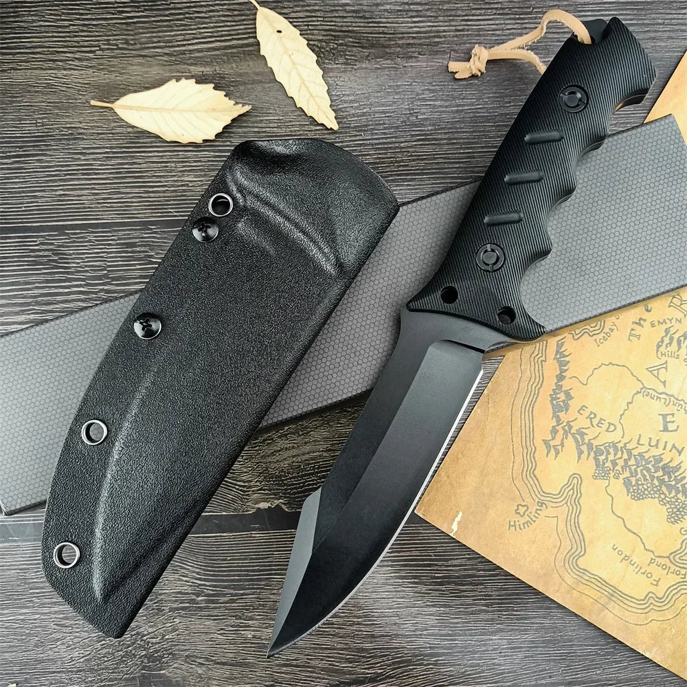   High-Quality Tactical Fixed Blade Knife for Outdoor Adventures   