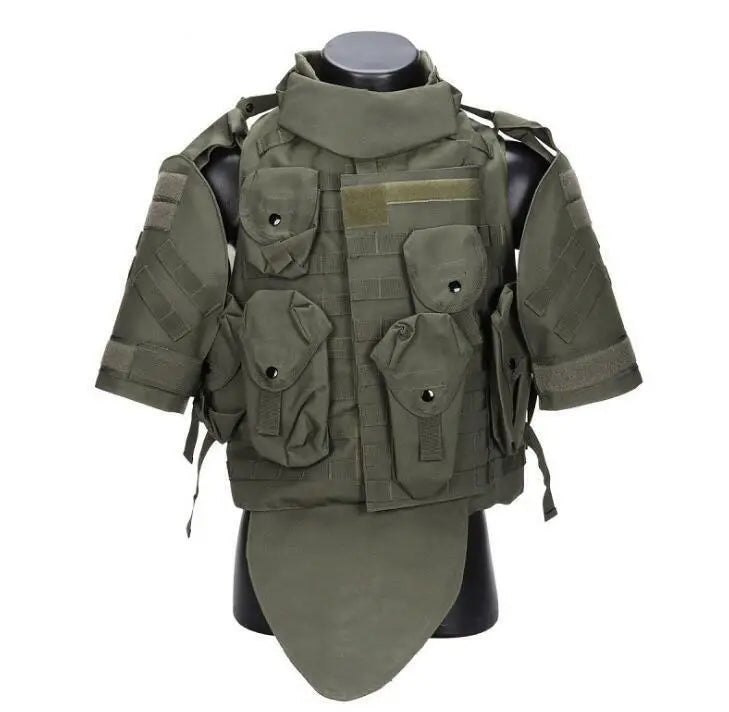  Men Tactical Molle OTV Airsoft Assault Combat Vest Military Survival Armor Gear #