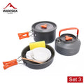   Widesea Camping Tableware Cookware Set   