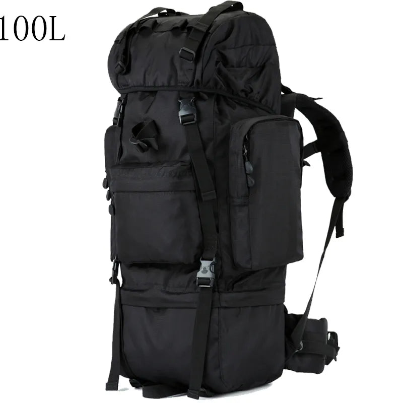  100L Military Large Capacity Waterproof Backpack #