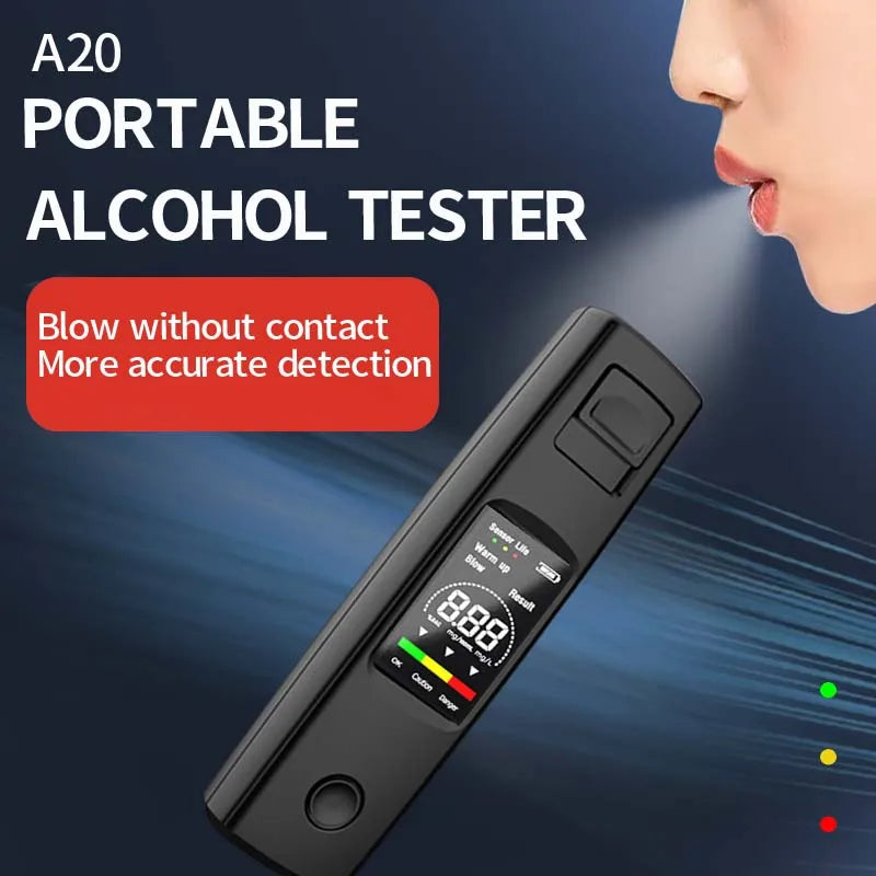   Portable High-Sensitivity Breathalyzer A20 - Non-Contact   