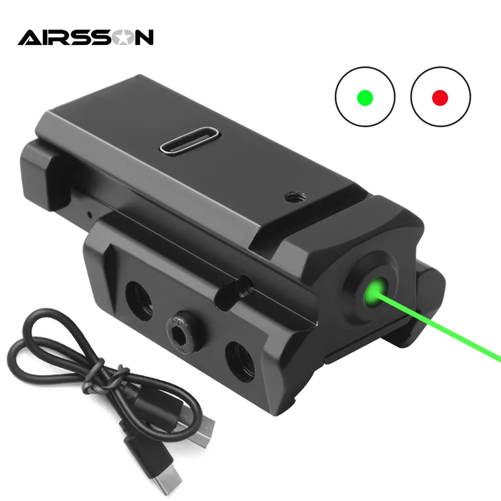   Airsson Laser Sight - Green and Red Laser for Firearms   