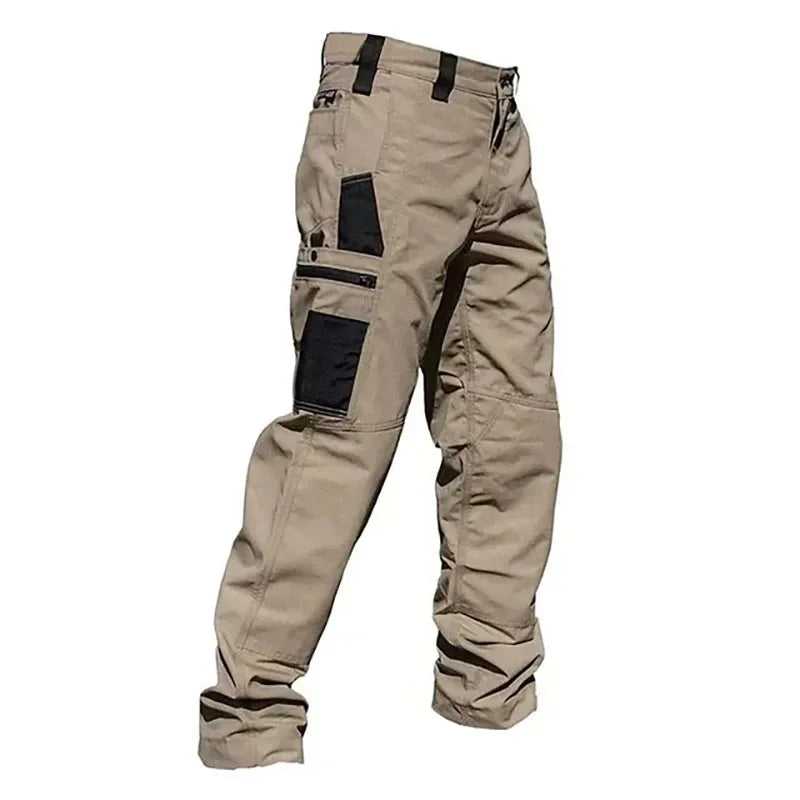   Men's Multi-Pocket Cargo Work Trousers – Durable & Stylish   