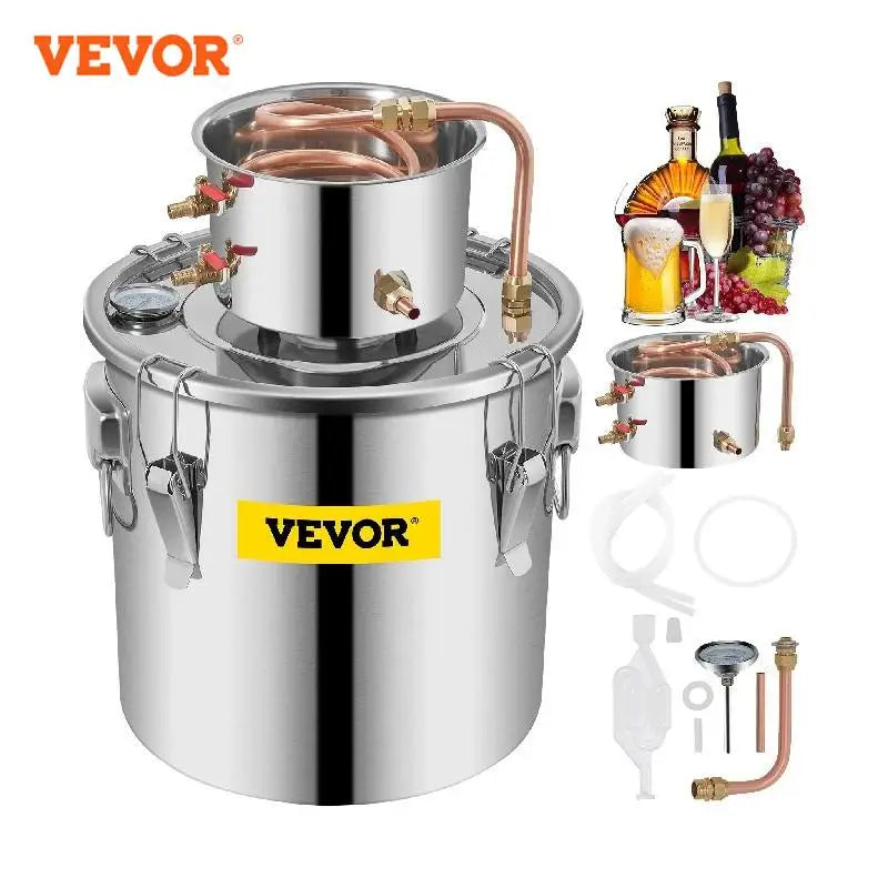   Stainless Steel Multifunctional Distiller Alcohol, Wine, and Whisky   