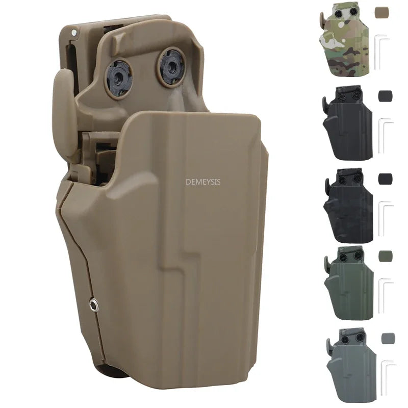   Demeysis Tactical Gun Holster - Adjustable, Durable, and Lightweight   