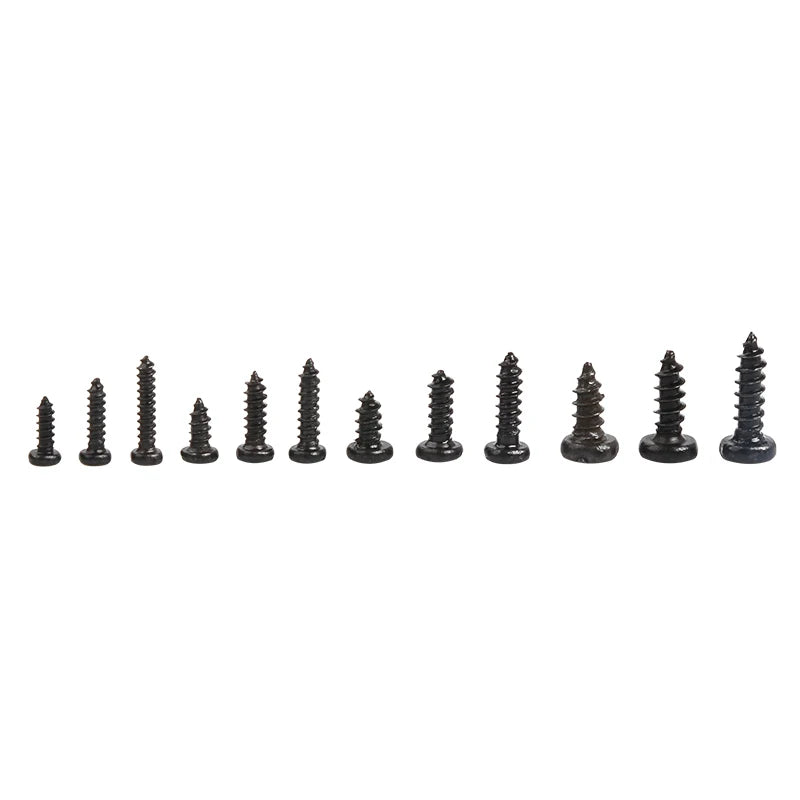   1200PCS Assorted Small Screws Kit - M1.7, M1.4, M1.2 Precision Screws   