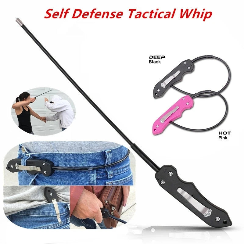   Martial Arts Kudo Whip - Portable Self-Defense Tool   