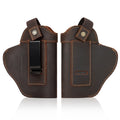   Tactical Leather Holster – Ambidextrous Concealed Carry Solution   