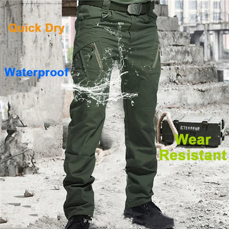   Men Military Tactical Pants | Waterproof Resistant Combat Trousers   