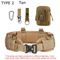   Premium Tactical Belt with MOLLE System for Outdoor Activities   