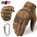   Touchscreen PU Leather Motorcycle Full Finger Gloves   