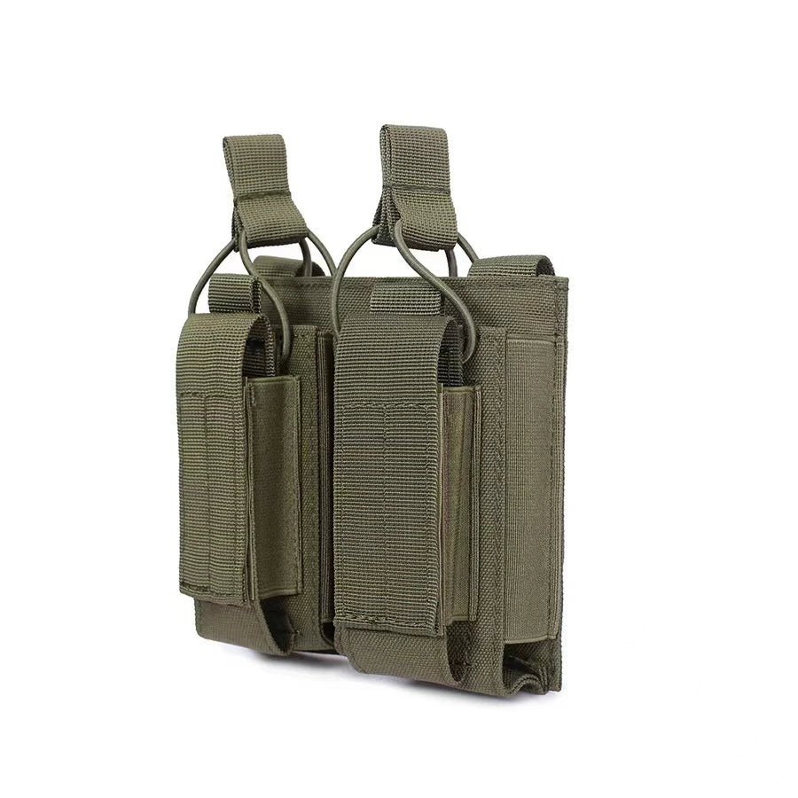   Tactical Molle Double Decker Magazine Pouch   