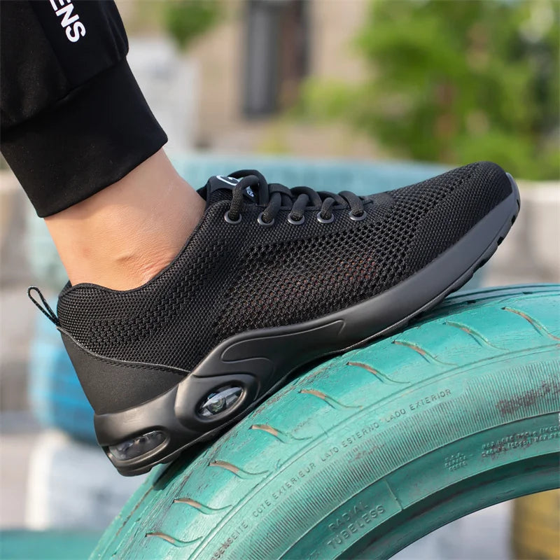   Summer Air Cushion Safety Shoes for Men & Women   