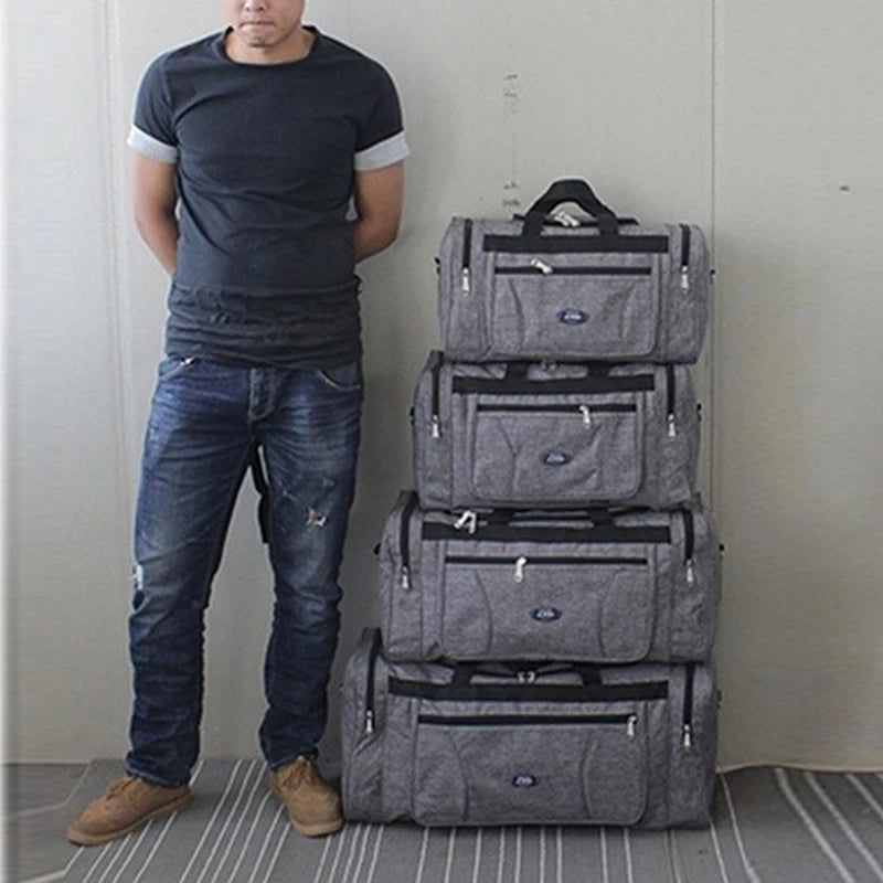  Oxford Waterproof Men Travel Bags Hand Luggage Big Travel Bag Business Large Capacity Weekend Duffle Travel Bag Fitness Bag