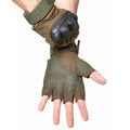   Half Finger Tactical Gloves - Military Sports Gear   