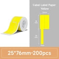  NIIMBOT B21 B3S B1 B203 Smart Portable Printer Label For Commercial 1 Roll Waterproof Color Sticker CableLabel Self-adhesive Tag #