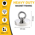   Super Strong Neodymium Fishing Magnets – Heavy-Duty Rare Earth Magnets   