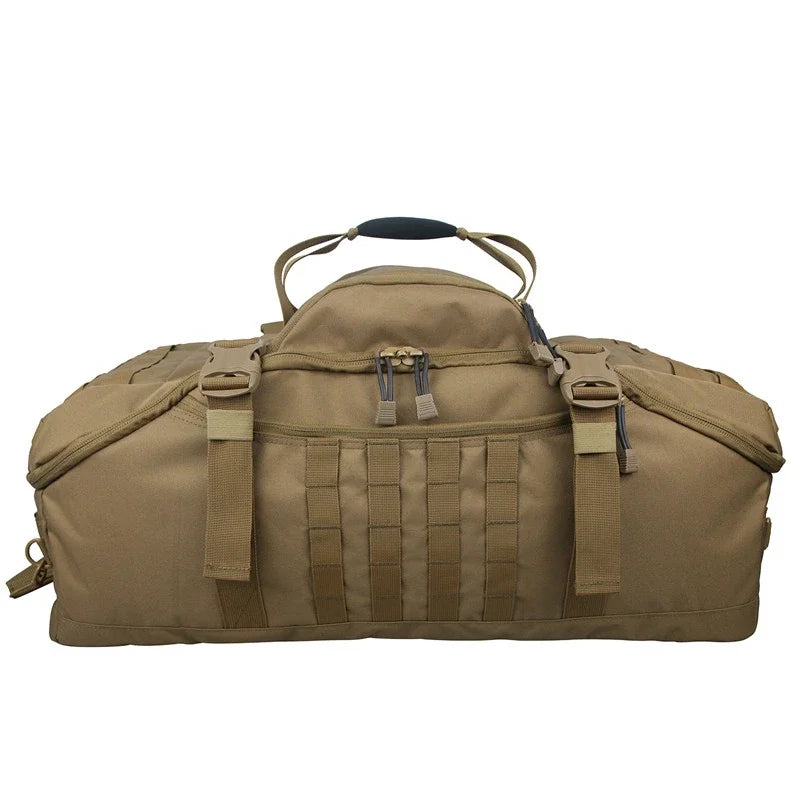   Heavy-Duty Tactical Camouflage Backpack for Outdoor Use   