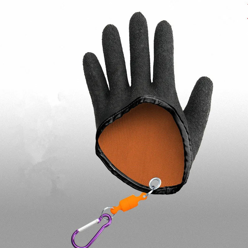   Outdoor Anti-Slip Fishing Gloves | Waterproof & Durable   