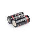  Soshine LiFePO4 RCR123 550mAh Battery and Smart LiFePO4 Charger 3.2V 550mAh 16340 Rechargeable Battery 2000 Time Discharge Cycle 