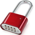   Waterproof 4-Digit Combination Padlock - Strong & Sturdy   