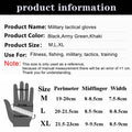   Half Finger Tactical Gloves - Military Sports Gear   