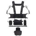   Versatile Tactical Chest Rig - Modular Vest for Military and Outdoor   