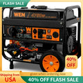   Dual Fuel 120V/240V Portable Generator with Electric Start   