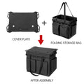   Camping storage bag, outdoor multifunctional toolbox, large capacity picnic bag with handle, portable foldable storage package   