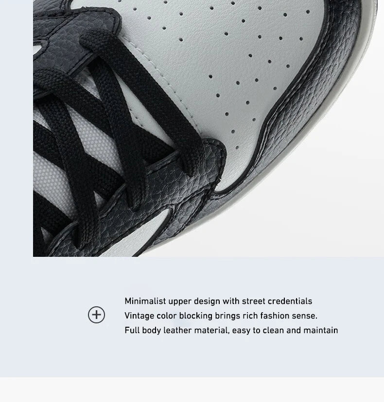  Xtep Skateboarding Shoes Men Wear-Resistant Non-Slip Men's Sports Shoes Sneakers 