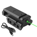   Red Laser Sight Red Dot Laser Sight with USB Charging Fit for 20mm Rail Mount Glock Laser Collimator   