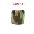  1 Roll U Pick 4.5m*5cm Waterproof Camo Hiking Camping Hunting Camouflage Tape Wraps 