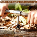   Portable Outdoor Hand Wood Punch Auger Drill - Survival Tool   