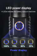   Ultra Powerful LED Flashlight Torch Rechargeable, Waterproof, Durable   