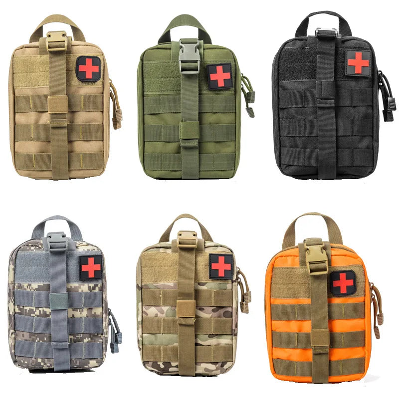   Portable Tactical First Aid Kit - Travel & Emergency   