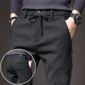   Comfortable Grey Drawstring Trousers for Men   