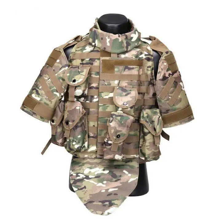  Men Tactical Molle OTV Airsoft Assault Combat Vest Military Survival Armor Gear #