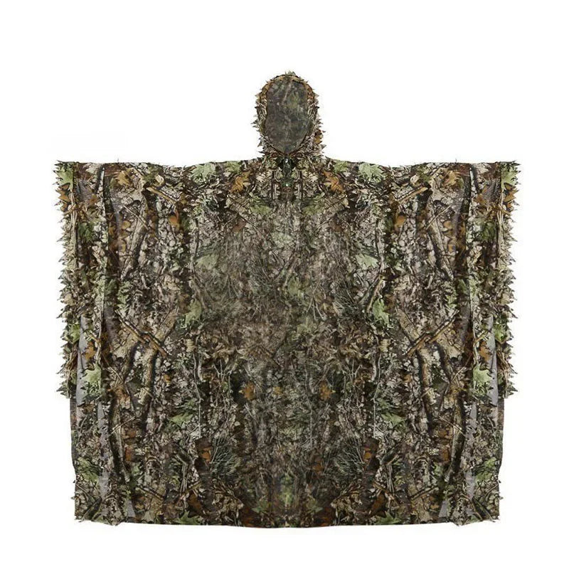   3D Maple Leaf Bionic Ghillie Yowie Birdwatch Camouflage Clothing    