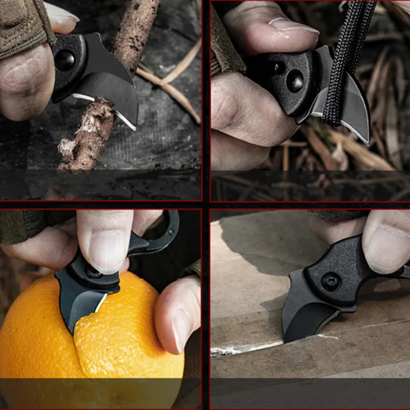   Multi-function Mechanical Claw Knife | Compact Survival Tool   