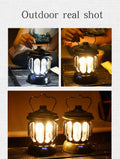   Vintage Lantern - Retro LED Camping Light   