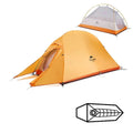  1 2 3 People Ultralight Waterproof 20D Camping Tent 