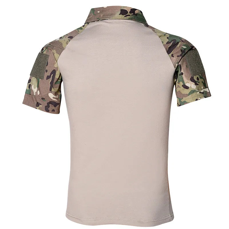   Military Camo Tactical Combat Shirt   