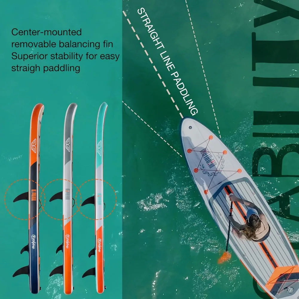   Inflatable Paddle Board - Enhanced Stability & Accessories   