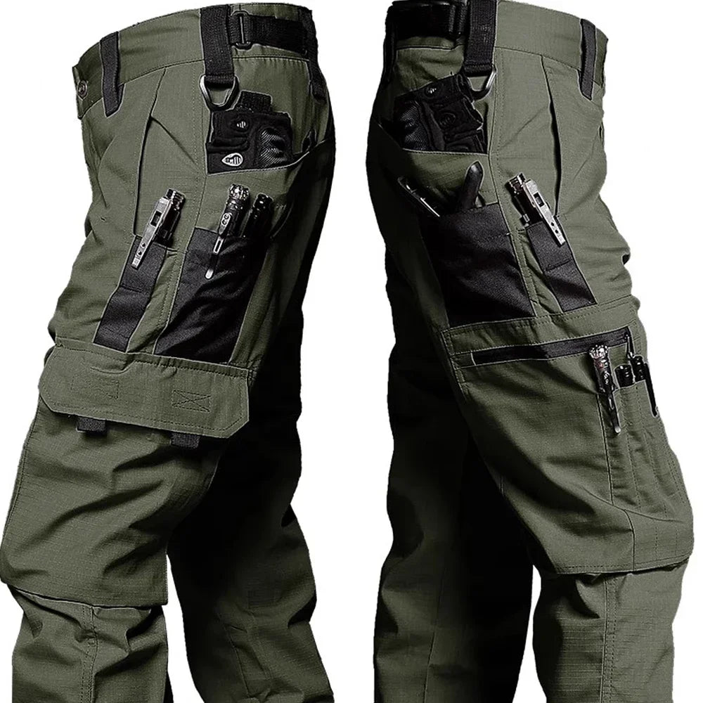   Tactical Multi-Pocket Cargo Pants for Men – Durable Workwear   